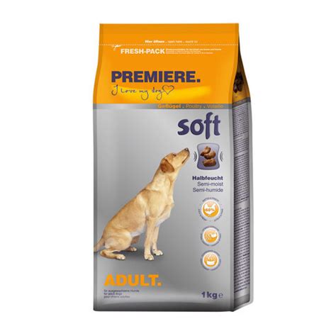 premiere soft hundefutter test|Halbfeuchtes Hundefutter: Top 10 Test & Vergleich.